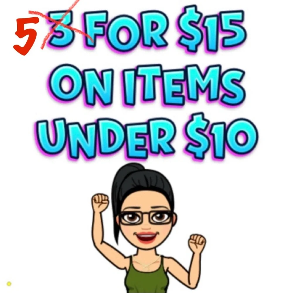 5 for $15 on all items under $10 - Picture 2 of 4